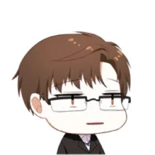 😒 emoji Mystic Messenger Telegram sticker 11 of 93