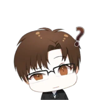 ❓ emoji Mystic Messenger Telegram sticker 1 of 93