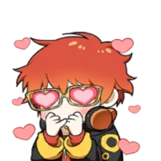 🥰 emoji Mystic Messenger Telegram sticker 22 of 93