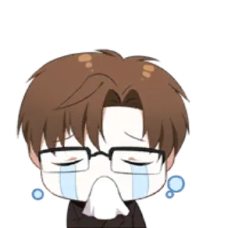 😭 emoji Mystic Messenger Telegram sticker 10 of 93