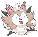 😛 emoji Lycanrocs Daily Telegram sticker 13 of 18