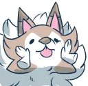 ✋ emoji Lycanrocs Daily Telegram sticker 2 of 18