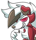 😏 emoji Lycanrocs Daily Telegram sticker 14 of 18