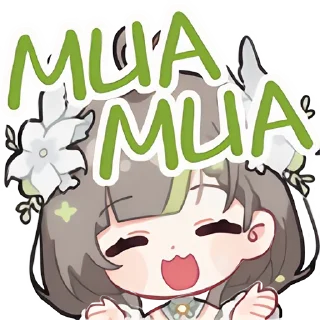 😘 emoji 明前奶绿 Telegram sticker 22 of 34