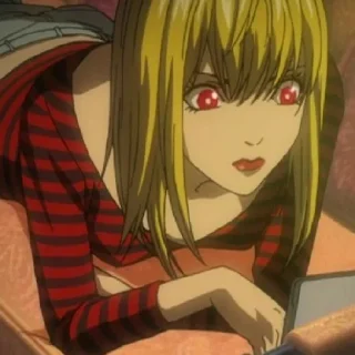 💀 emoji Misa amane[@seupaiconfia] Telegram sticker 18 of 26