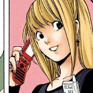 💀 emoji Misa amane[@seupaiconfia] Telegram sticker 17 of 26