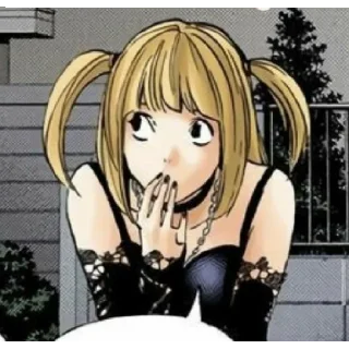 💀 emoji Misa amane[@seupaiconfia] Telegram sticker 7 of 26