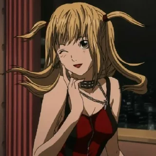 💀 emoji Misa amane[@seupaiconfia] Telegram sticker 5 of 26