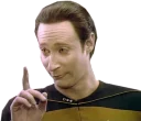 👈 emoji Star Trek: TNG Telegram sticker 20 of 25