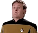😳 emoji Star Trek: TNG Telegram sticker 21 of 25