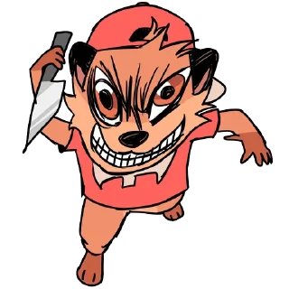 🔪 emoji Chester's Party Pack DX Telegram sticker 5 of 57