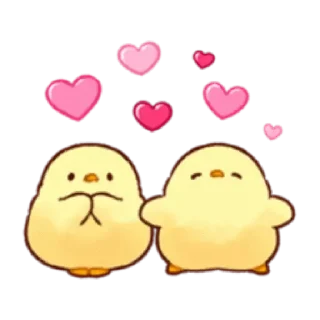 💕 emoji POLLITOS - [Instagram: @WiStickers] Telegram sticker 13 of 24