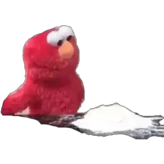 🥴 emoji ELMO - [Instagram: @WiStickers] Telegram sticker 21 of 25