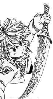 ⚔ emoji Meliodas @Blue_Rose_Sword Telegram sticker 20 of 55