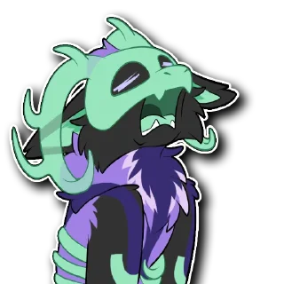 Sticker from Gin lavender