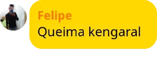 Sticker from Foda-se