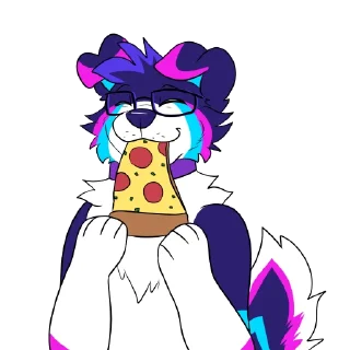 🍕 emoji Indigo (@DexoPaw) Telegram sticker 16 of 78