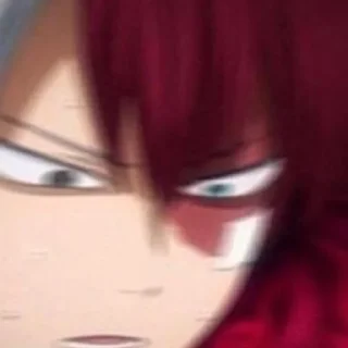 🤯 emoji Todoroki Shoto Telegram sticker 8 of 16