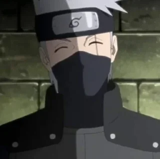 ☂ emoji Kakashi Telegram sticker 8 of 54
