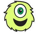 😀 emoji Kik Fuzz Telegram sticker 7 of 19