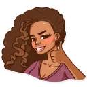 👍 emoji Maria del Carmen Telegram sticker 4 of 50
