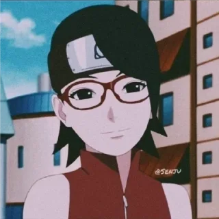 🙂 emoji Sarada Uchiha ❤️ (@To_tipo_uchiha_sasuke) Telegram sticker 24 of 63