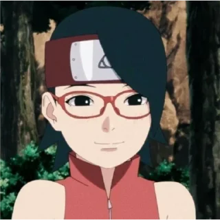 😊 emoji Sarada Uchiha ❤️ (@To_tipo_uchiha_sasuke) Telegram sticker 17 of 63