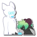 💦 emoji Yan Telegram sticker 7 of 21