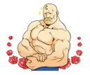 💪 emoji Fullmetal Alchemist LINE Telegram sticker 6 of 48