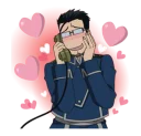 ☺️ emoji Fullmetal Alchemist LINE Telegram sticker 13 of 48