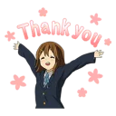😄 emoji K-On! Telegram sticker 11 of 40