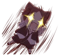 😼 emoji Naughty cat ear boy Telegram sticker 18 of 40