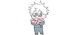 ❤️ emoji Mini Jujutsu Kaisen-1 | @Toji_sama Telegram sticker 10 of 120