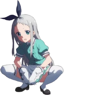 👯‍♀️ emoji @littlepeepoETH’s Weeb Pack Telegram sticker 2 of 109