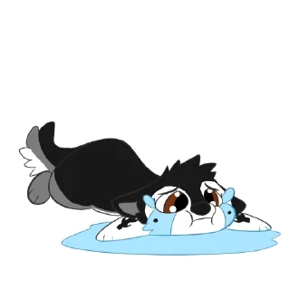 😭 emoji Kay Shep Stickers Telegram sticker 9 of 52