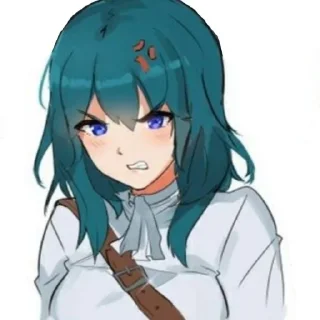 💙 emoji Byleth fire emblem Telegram sticker 4 of 120
