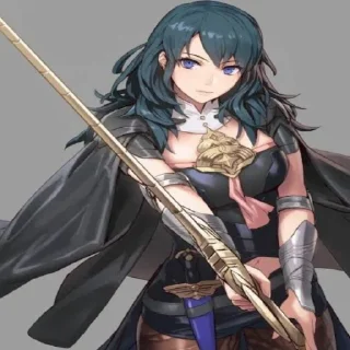 💙 emoji Byleth fire emblem Telegram sticker 23 of 120