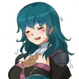 💙 emoji Byleth fire emblem Telegram sticker 2 of 120