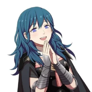 💙 emoji Byleth fire emblem Telegram sticker 8 of 120