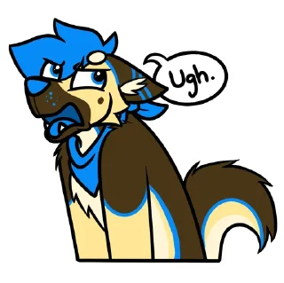 🙄 emoji Shep Telegram sticker 8 of 117