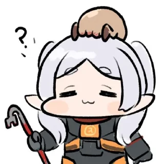 👄 emoji Frieren Telegram sticker 13 of 30