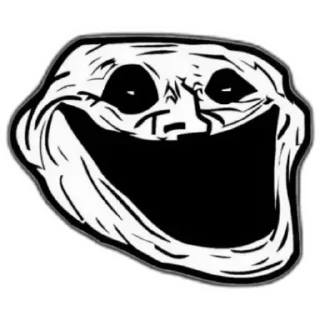 😔 emoji troll face (@emopix) Telegram sticker 9 of 27