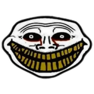 😥 emoji troll face (@emopix) Telegram sticker 20 of 27