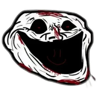 😉 emoji troll face (@emopix) Telegram sticker 2 of 27