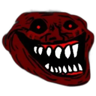 😜 emoji troll face (@emopix) Telegram sticker 6 of 27