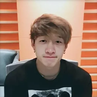 😇 emoji bangchan Telegram sticker 7 of 40