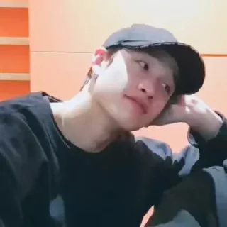 😍 emoji bangchan Telegram sticker 9 of 40