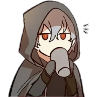 ☕️ emoji Leo Telegram sticker 16 of 16