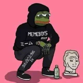 😒 emoji Sapo pepe Telegram sticker 14 of 50