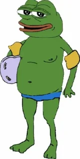 🏊‍♂ emoji Sapo pepe Telegram sticker 8 of 50